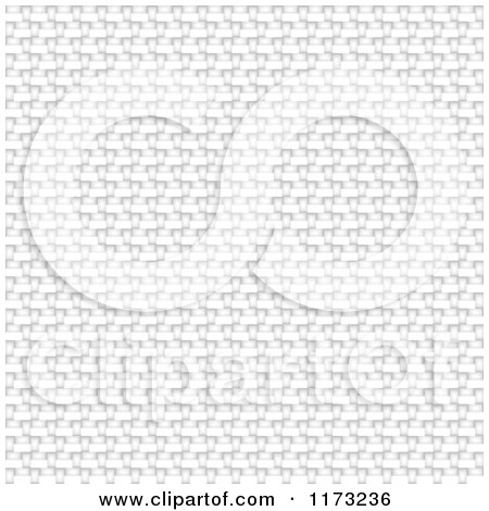 Clipart of a White Weave Texture Background 2 - Royalty Free Vector Illustration by vectorace