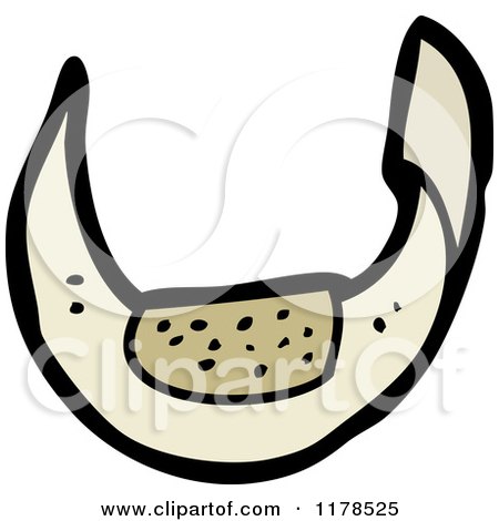 Cartoon of Bandage - Royalty Free Vector Illustration by lineartestpilot