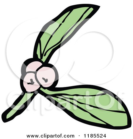 Clipart of a Wildflower - Royalty Free Vector Illustration by lineartestpilot