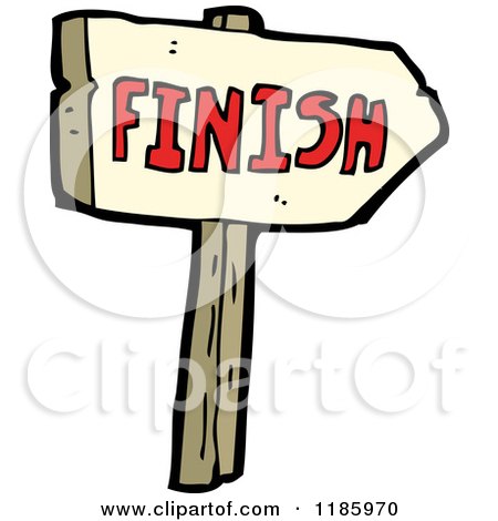 the word finish