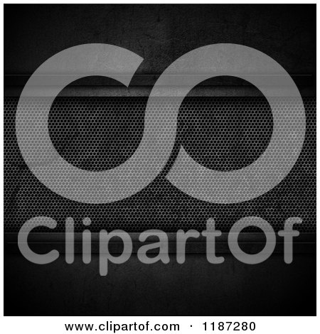 Clipart of a 3d Grungy Concrete Background with Copyspace - Royalty Free CGI Illustration by KJ Pargeter