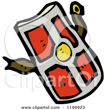 Cartoon of a Knight's Shield - Royalty Free Vector Illustration by lineartestpilot