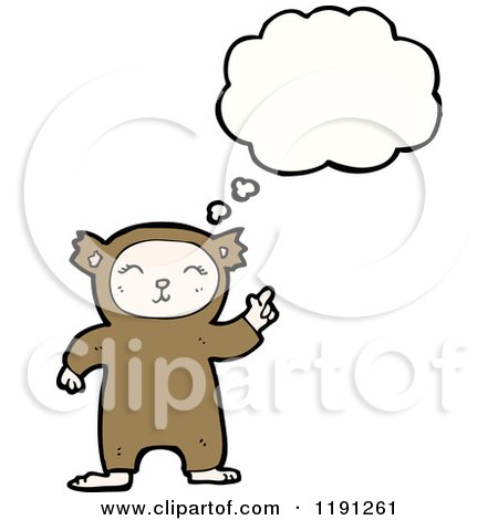Cartoon of a Child Wearing an Animal Costume - Royalty Free Vector Illustration by lineartestpilot