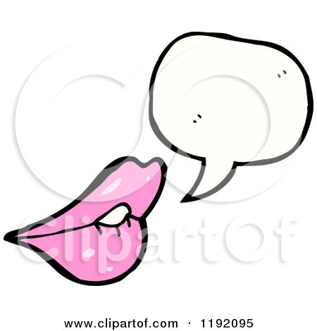 mouth talking cartoon