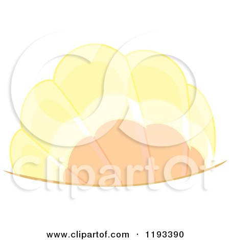 Cartoon of a Sea Shell - Royalty Free Vector Clipart by Alex Bannykh