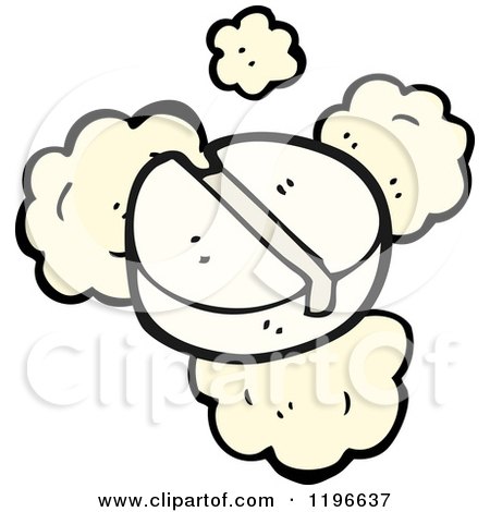 Cartoon of a Flathead Screw - Royalty Free Vector Illustration by lineartestpilot