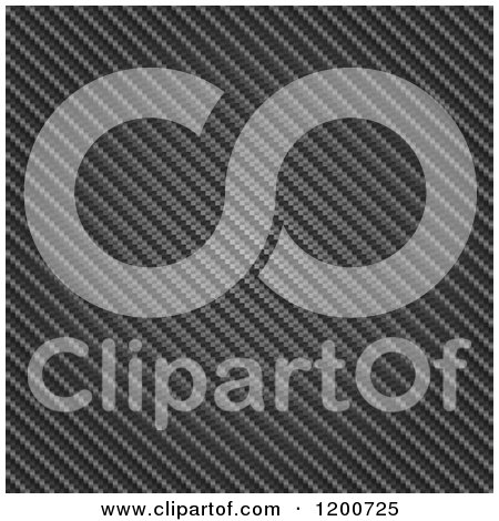 Clipart of a Grayscale 3d Diagonal Carbon Fiber Weave Background - Royalty Free Vector Illustration by Arena Creative
