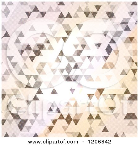 Clipart of an Abstract Geometric Pattern - Royalty Free Vector Illustration by KJ Pargeter