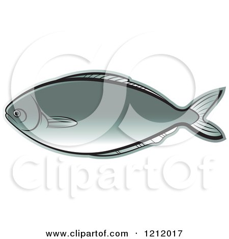 Clipart of a Fish - Royalty Free Vector Illustration by Lal Perera