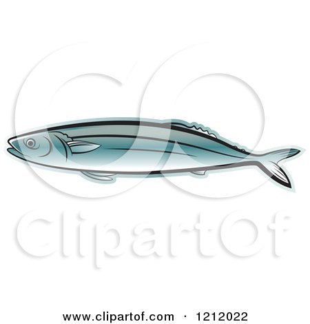 Clipart of a Fish 2 - Royalty Free Vector Illustration by Lal Perera