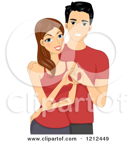 https://images.clipartof.com/small/1212449-Cartoon-Of-A-Happy-Young-Couple-Forming-A-Heart-With-Their-Hands-And-Wearing-Matching-Red-Shirts-Royalty-Free-Vector-Clipart.jpg