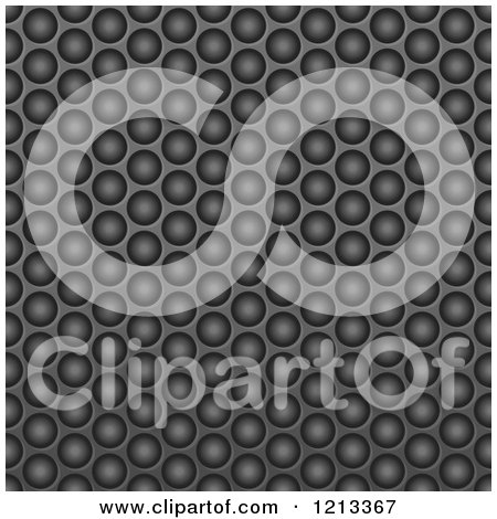 Clipart of a Seamless Black Texture Fiber Background 6 - Royalty Free Vector Illustration by Vector Tradition SM
