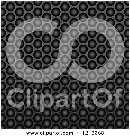 Clipart of a Seamless Black Texture Fiber Background 5 - Royalty Free Vector Illustration by Vector Tradition SM