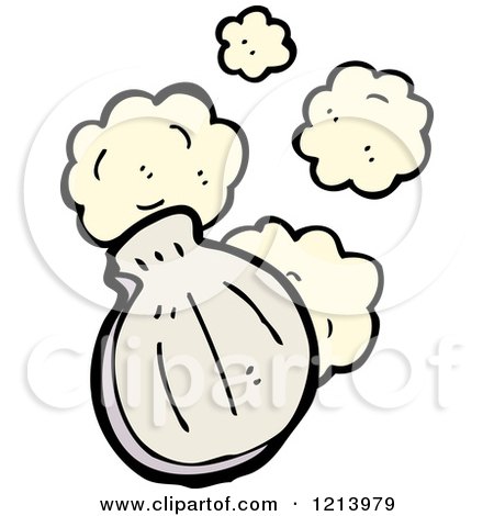 Cartoon of a Hot Water Bottle - Royalty Free Vector Illustration by lineartestpilot