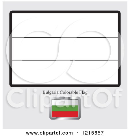 Download Coloring Page and Sample for a Bulgaria Flag Posters, Art Prints by - Interior Wall Decor #1215857