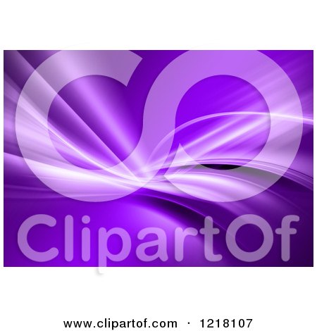 Clipart of a Purple Background of Lights - Royalty Free Illustration by KJ Pargeter