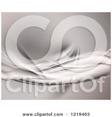 Clipart of an Abstract Background with Dynamic Waves - Royalty Free Illustration by KJ Pargeter