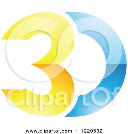 Clipart of a 3d Icon 11 - Royalty Free Vector Illustration by cidepix