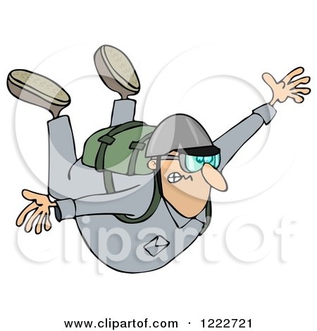 person falling from sky clipart