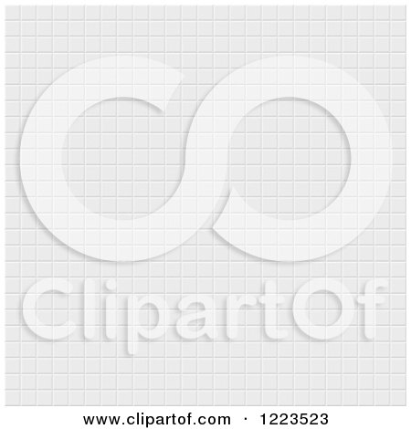 Clipart of a 3d Tile Texture Background - Royalty Free Vector Illustration by vectorace