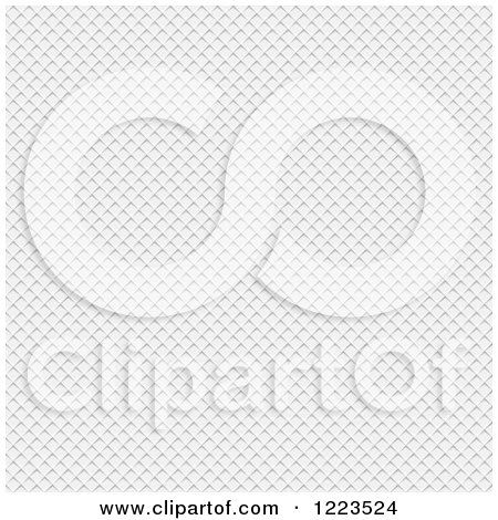 Clipart of a Tile Texture Background - Royalty Free Vector Illustration by vectorace