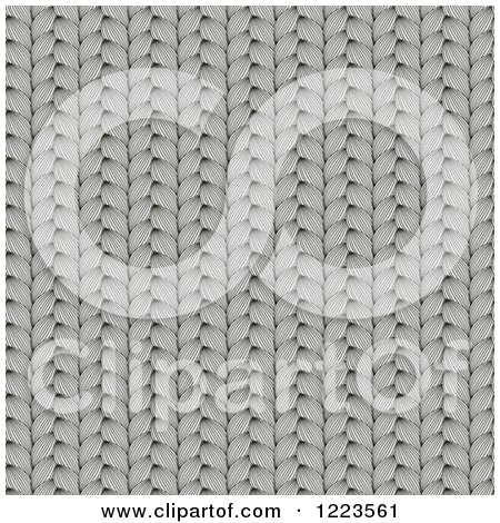 Clipart of a Wool Texture - Royalty Free Vector Illustration by vectorace