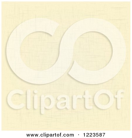 Clipart of a Sepia Linen Texture - Royalty Free Vector Illustration by vectorace