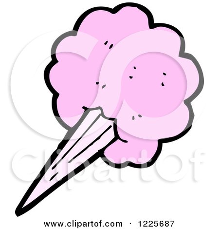 Clipart of a Pink Explosion - Royalty Free Vector Illustration by lineartestpilot