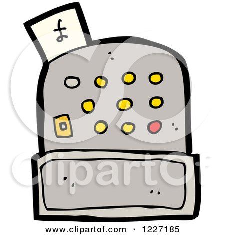 Cartoon of a Wad of Money - Royalty Free Vector Illustration by lineartestpilot #1194060