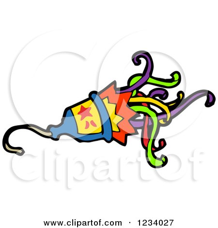 Clipart of a Hook Hand - Royalty Free Vector Illustration by lineartestpilot