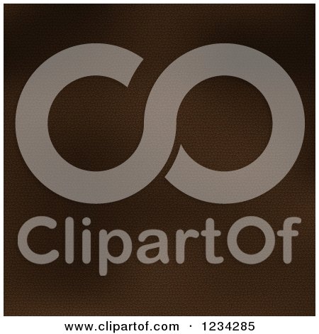 Clipart of a Brown Leather Texture - Royalty Free Vector Illustration by KJ Pargeter