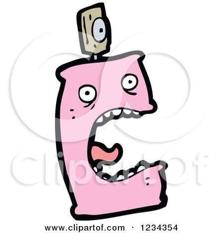 Clipart of a Can of Spray Paint - Royalty Free Vector Illustration by lineartestpilot