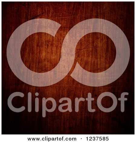Clipart of a Dark Scratched Wood Background Texture - Royalty Free CGI Illustration by KJ Pargeter