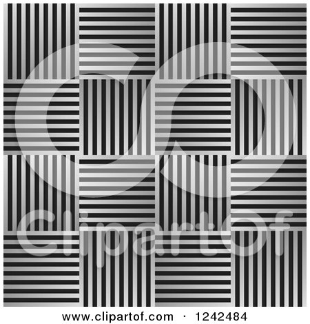 Clipart of a Background of Weaved Line Tines - Royalty Free Vector Illustration by Lal Perera
