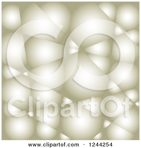 Clipart of an Abstract Bubble Background - Royalty Free Vector Illustration by Lal Perera
