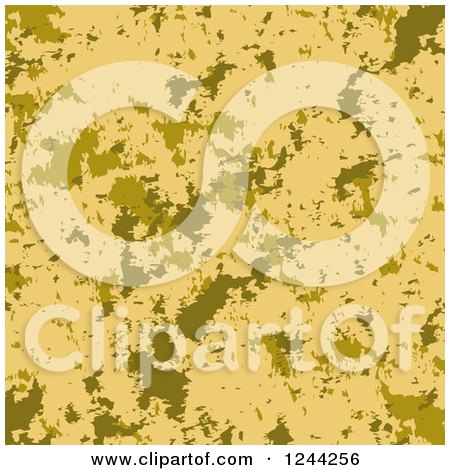 Clipart of a Background of Gold Texture - Royalty Free Vector Illustration by Lal Perera