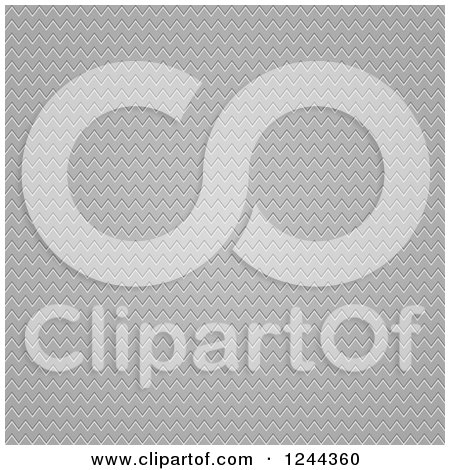 Clipart of a Seamless Gray Wavy Texture Background - Royalty Free Vector Illustration by vectorace