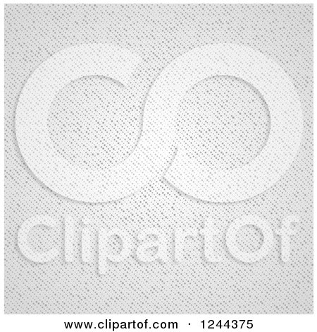 Clipart of a Gray Dotted Background Texture - Royalty Free Vector Illustration by vectorace