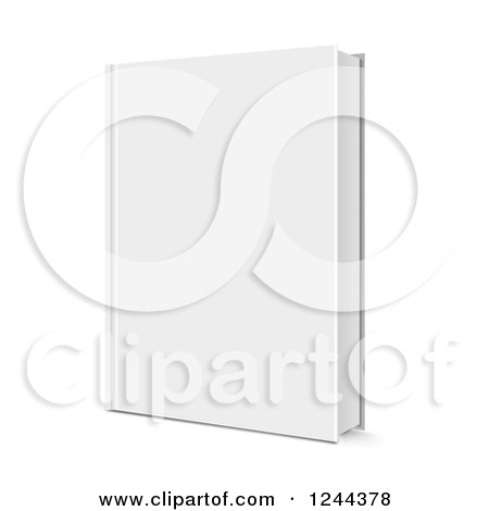 Clipart of a 3d Book - Royalty Free Vector Illustration by vectorace
