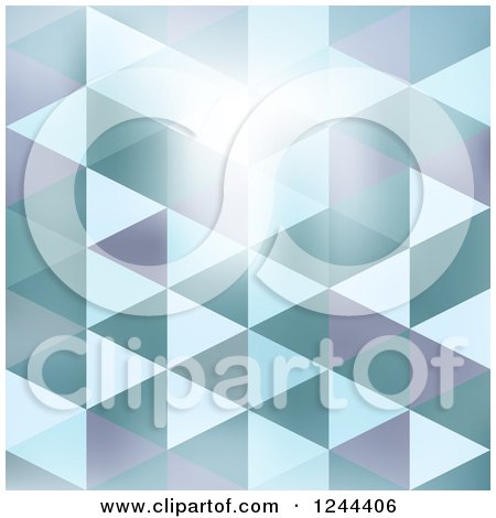 Clipart of an Abstract Geometric Background - Royalty Free Vector Illustration by vectorace
