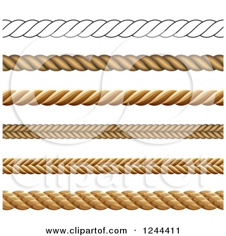 rope clipart border