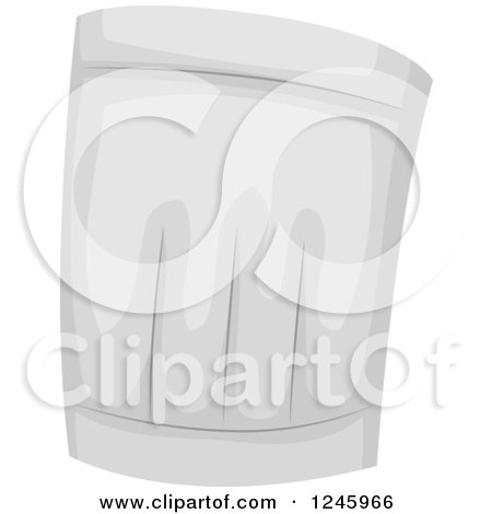 Clipart of a Chef Toque Hat - Royalty Free Vector Illustration by BNP Design Studio