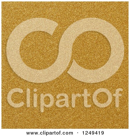 Clipart of a Background of Golden Glitter Texture - Royalty Free Illustration by Prawny