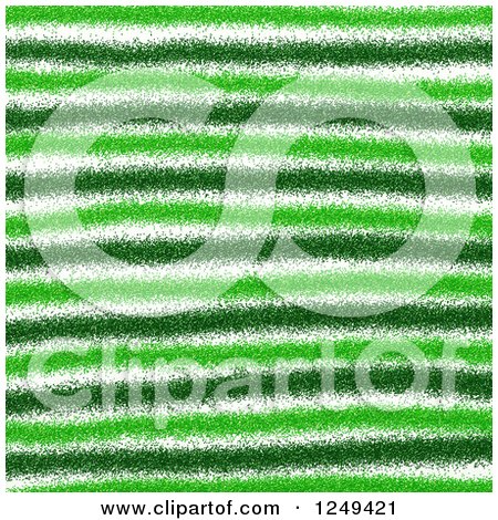 Clipart of a Background of Horizontal Green Glitter Stripes - Royalty Free Illustration by Prawny