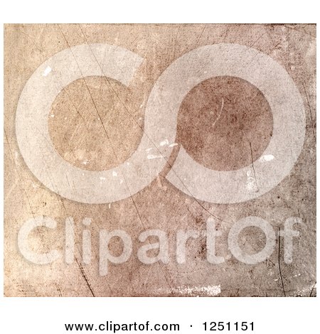 Clipart of a Scratched Texture Background - Royalty Free Illustration by KJ Pargeter