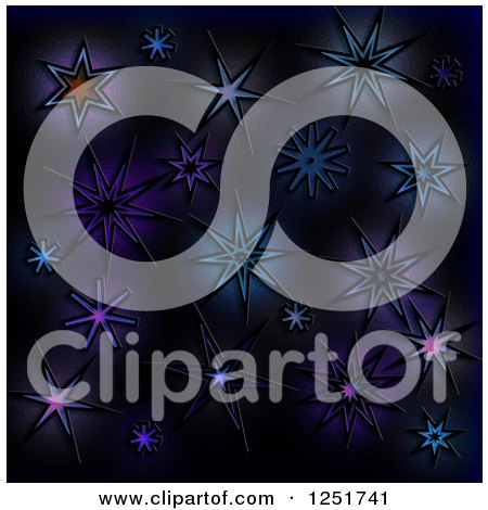Clipart of a Stained Glass Star Background - Royalty Free Illustration by Prawny