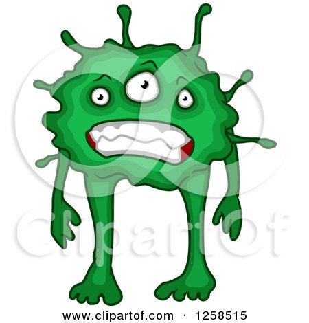 Clipart of a Monster - Royalty Free Vector Illustration by Vector Tradition SM