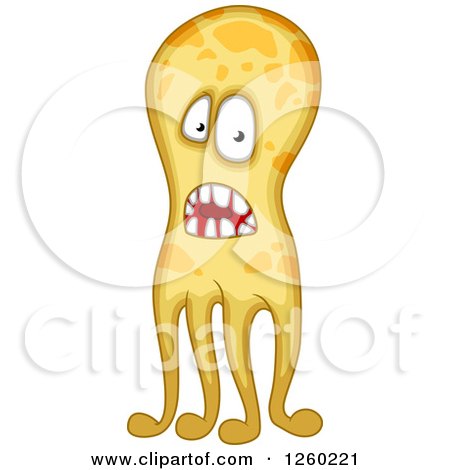 Clipart of a Tentacled Monster - Royalty Free Vector Illustration by Vector Tradition SM