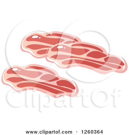 Clipart of Pork Meat - Royalty Free Vector Illustration by Vector Tradition SM