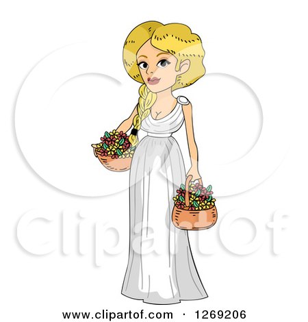 https://images.clipartof.com/small/1269206-Clipart-Of-A-Blond-Roman-Woman-With-Flower-Baskets-Royalty-Free-Vector-Illustration.jpg